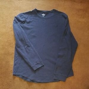Hollister Blue Long Sleeve Shirt for Everyday Comfort